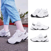 【NIKE 耐吉】W Nike M2K Tekno 復古白銀 女鞋 休閒鞋 厚底 增高 老爹鞋 運動鞋 BQ3378-100