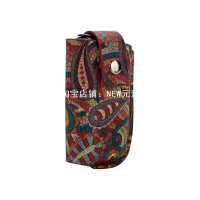 Fashionable Protective Case for PLOOM X with Walnut Pattern Leather Cover And Lanyard Advanced Shock