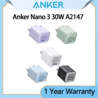 Original Anker 511 Charger Nano 3 Pro 30W USB C GaN Fast Charging PIQ 3.0 Foldable PPS Fast Charger.IPhone and Android series