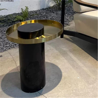 Outdoor Sofa Set Villa Airbnb Sunscreen Combination Metal Frame Soft Sponge Filling Movable Structur