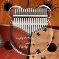 Kalimba Acrilic Custom Kalimba Bebas Custom