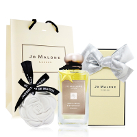 *Jo Malone 星光聖誕 白苔與雪花蓮香水White Moss &amp; Snowdrop100ml[附禮盒+提袋]+玫瑰擴香石-公司貨