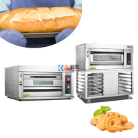Gas Commercial Range Baking Oven Multifunction Large Capacity Oven Baking Bakery Baking Oven 1 Deck 1 Tray
