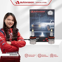 Headlamp / Foglamp Mobil Autovision LED Xandway 12V (9-30V) 30 Watt Putih HB3