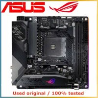 For AMD X570 X570i ASUS ROG STRIX X570-I GAMING Computer Motherboard AM4 DDR4 64G Desktop Mainboard M.2 NVME USB PCI-E 3.0 X16