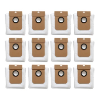 12Pcs Compatible For Airbot L108s Pro Ultra Robot Vacuum Dust Bag Spare Replacement Accessories