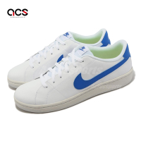 Nike 休閒鞋 Court Royale 2 NN 男鞋 白 藍 皮革 小白鞋 低筒 DH3160-103