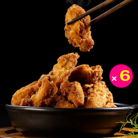 【卜蜂】鹹酥雞軟骨 超值6包組(500g/包_氣炸美食.團購.露營.回購率高)