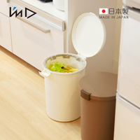 日本岩谷Iwatani 圓形可分類密封防臭垃圾桶-12.4L