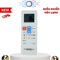 Remote máy lạnh Akito, điều khiển điều hoà Akito mã 01 - Tặng kèm pin