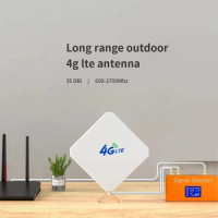 4G LTE Antenna 35dBi High Gain Antenna Mimo SMA TS9 Connector 3G GSM WiFi Signal Booster for Huawei Mobile Hotspot Router Modem