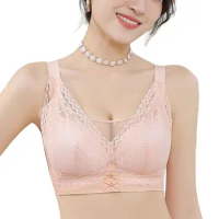 BIMEI Mastectomy Bra Pocket Bra Women's Cotton Front-Closure Leisure Bra2460