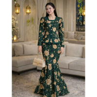 FIONA MERMAID LONG DRESS MANGOSILK