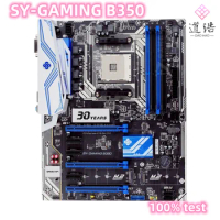 For SOYO SY-GAMING B350 Motherboard 64GB PCI-E3.0 HDMI M.2 Socket AM4 DDR4 ATX B350 Mainboard 100% Tested Fully Work