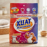 Kuat Harimau 800gr Colour Powder Detergent Lemon Segar Detergen Sabun Cuci Bubuk Daya Pembersih Oksi