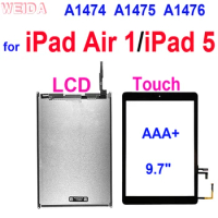 AAA+ 9.7" iPad 5 LCD for iPad Air 1 LCD A1474 A1475 A1476 LCD Display Touch Screen Digitizer for iPad air iPad5 LCD Replacement