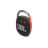 JBL  Clip 4 防水掛勾藍牙喇叭 黑橙色