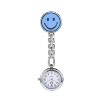UTHAI BK22 Nurse Buckle Watch Pocket Watch Fashion Smiley Electronic Quartz Pocket Watch Hospital Professional