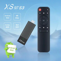 Smart TV Stick XS97 S3 Internet HDTV HDMI 4K HDR TV Receiver 2.4G 5G Wireless WiFi Android 10 Media Player Set Top Box Easy use