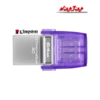 Kingston DataTraveler microDuo 3C USB Flash Drive USB Type-C and Type-A &amp; USB 3.2 Gen 1 32GB 64GB 128G 256GB
