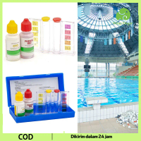 1set Pool Test Kit Refill Test Kit Kolam Renang Alat Tes Air Alat Cek Ph Air Test Kit Kolam Renang W