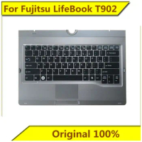 For Fujitsu LifeBook T902 Notebook Keyboard with C Shell English Traditional Thai New Original For Fujitsu Notebook