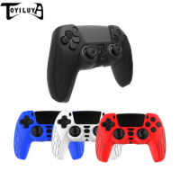 TOYILUYA Thicken Silicone Gel Rubber Case Cover For Sony Playstation 5 PS5 Controller Skin Protective Case Shell For Ps5 Gamepad