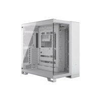 CASE CORSAIR 6500X Tempered Glass Mid-Tower Case, White (CC-9011258-WW)/2