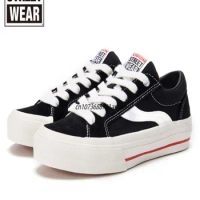VISION STREET WEAR Sneakers Fashion Sports Skateboarding Shoes Low Top Suede Canvas Shoes Unisex Skate Sneakers Off White Shoes