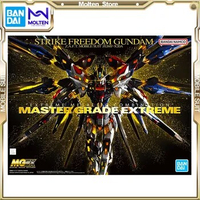 BANDAI Original MGEX 1/100 Strike Freedom Gundam Mobile Suit Gundam Seed Destiny Gunpla Model Kit Assembly/Assembling