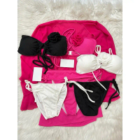 Bikini áo tắm đi biển Set 4 chi tiết cao cấp DJ MIE
