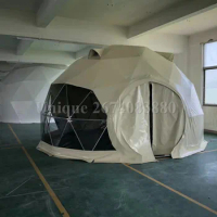 Transparent Geodesic Dome House Tent, Luxury Bubble Canvas Event Igloo, Outdoor Camping