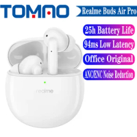 New Realme Buds Air Pro Wireless Bluetooth 5.0 Earphone Active Noise Cancellation up to 35dB 94ms Low Latency 10mm Large Driver