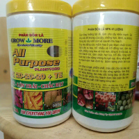 Phân bón Grow more 20-20-20 + TE lọ 500g Cho tất cả giai đoạn sinh trưởng phân  bón 3 số 20