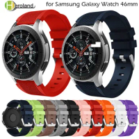 Watchbands 22mm watch strap Silicone for Samsung Galaxy Watch 46mm sports watch Wrist band For Samsung Gear S3 Frontier ciassic