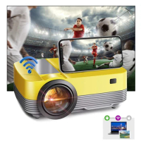 Q6S Mini Projector for Home Theater Portable Sync Phone Smart LED Proyector Compatible Stick Anycast Android TV BOX Video Beamer
