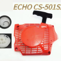 Manul Puller Starter Recoil Spring Plastic Rope Wheel Fit ECHO CS 501SX Chain Saw