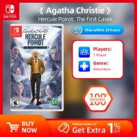 Nintendo Switch Game - Agatha Christie - Hercule Poirot: The First Cases - Games Physical Cartridge