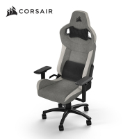 CORSAIR 海盜船 T3-RUSH V2 電競椅-灰+白(含安裝) /CF-9010058-WW
