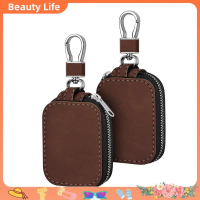Beauty Life Phổ quát Chống thất lạc Bao da tai nghe Chống sốc Da PU có khóa kéo Vỏ bảo vệ Cổ điển Di