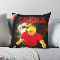 Cobra THE SPACE PIRATE Vintage Version Pillowcase Polyester Linen Velvet Printed Zip Decor Pillow Case Home Cushion Cover