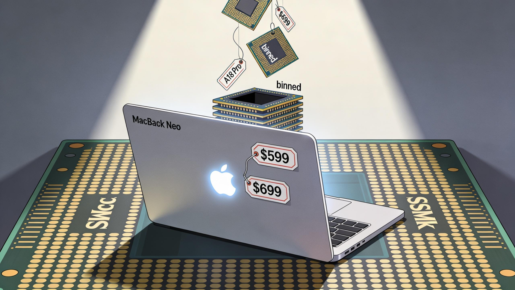 Apple が MacBook Neo の 599 ドルモデルを廃止か、コスト急騰により