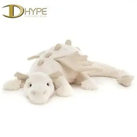 JELLYCAT LARGE SNOW DRAGON 50CM 100% ORIGINAL + DUSTBAG