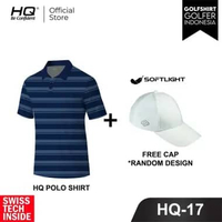 Baju Polo Shirt Swiss Tech Golf Polyester DriFit Premium Quality HQ#17 M