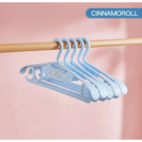 玉桂狗 - Sanrio|多功能衣架 晾衫架 【5個裝】