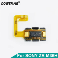 Dower Me Top Ear Speaker Earpiece Flex Cable Receiver For Sony Xperia ZR M36H C5502 C5503 Replacement