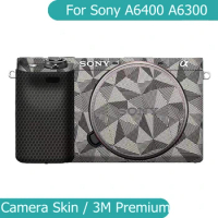 A6400 A6300 Camera Sticker Coat Wrap Protective Film Body Protector Skin For Sony ILCE-6400 ILCE-6300 Alpha Ilce 6400 6300