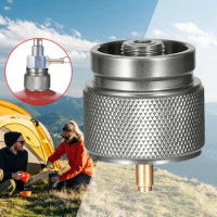 NEW Outdoor Camping Gas Burner Cylinder LPG Tank Adapter Stove Adapter