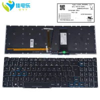 Spanish Latin RGB Backlit Keyboard For Acer Nitro 5 AN515-54 55 AN515-43 AN517-51 AN715-51 Laptop PC Gamer Keyboards LG5P-P90BRL