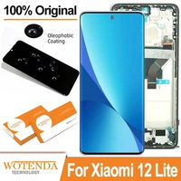Original AMOLED Display For Xiaomi 12 Lite LCD 2203129G Screen Touch Panel Digitizer Assembly for MI 12 Lite LCD